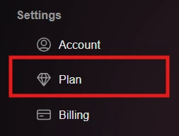 Access the Pricing Page